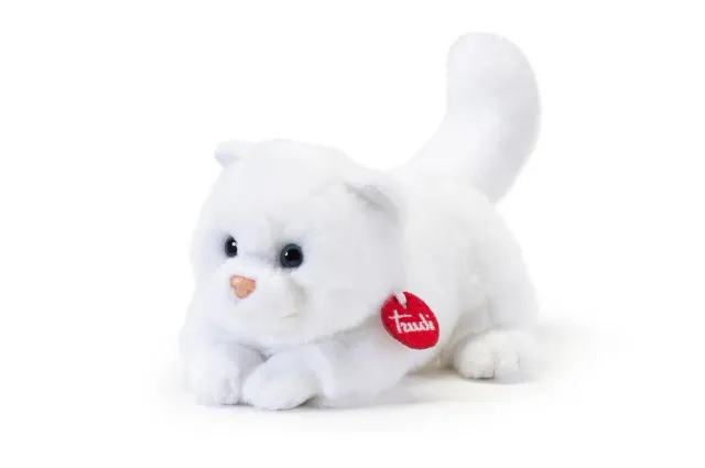 Trudi Classiques 21044 peluche chat Brad blanc S