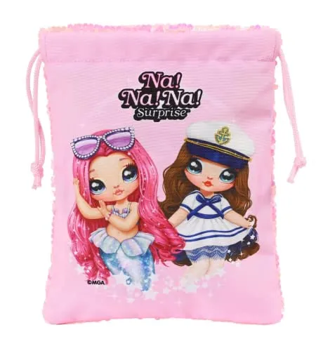 Na! Na! Na! Surprise Sparkles 812264237 sac goûter multicolore 20x25 cm