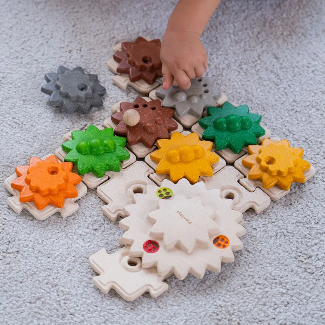 PlanToys Engrenages Jeu de construction 22 pièces