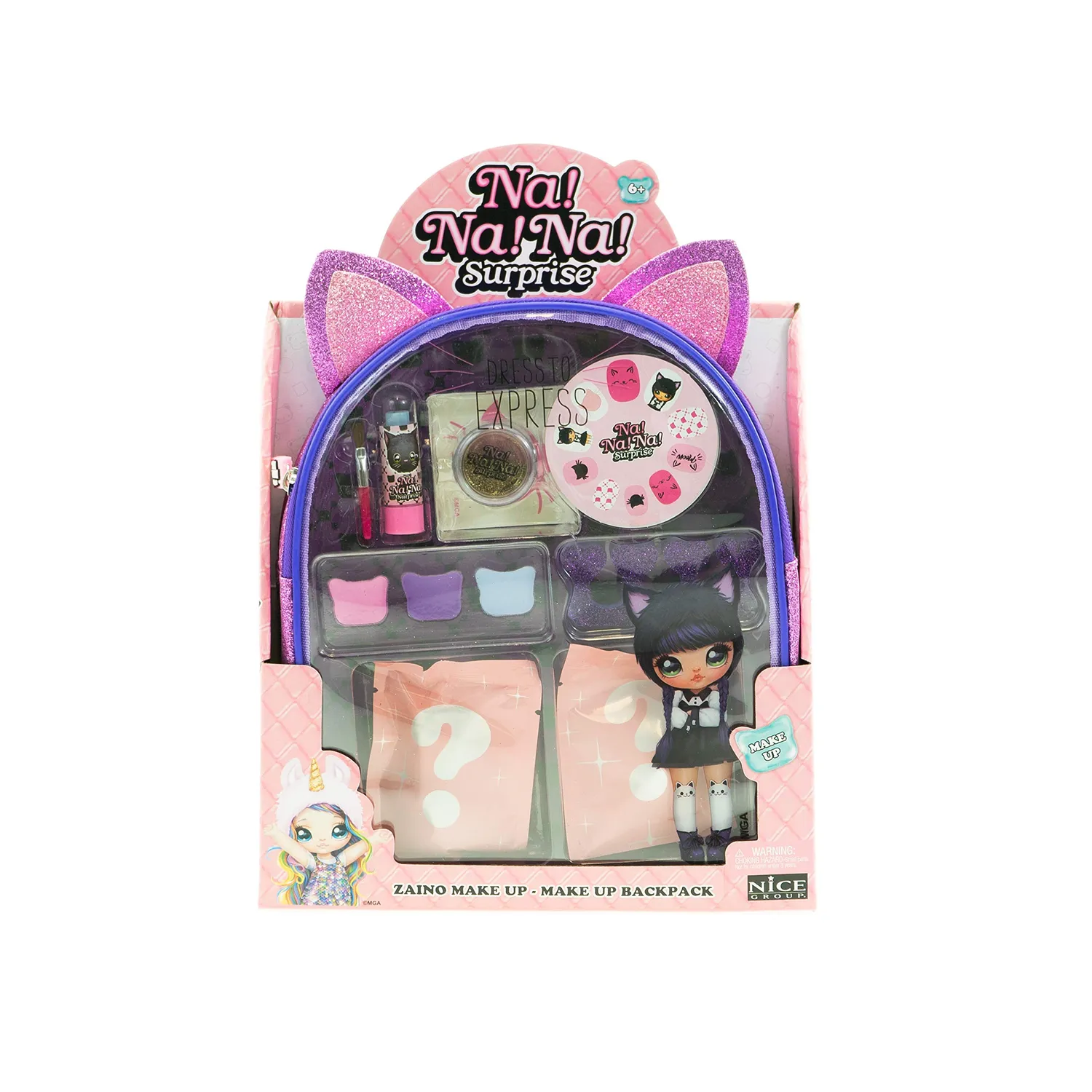 Na! Na! Na! Surprise Tuesday Meow sac à dos maquillage enfant