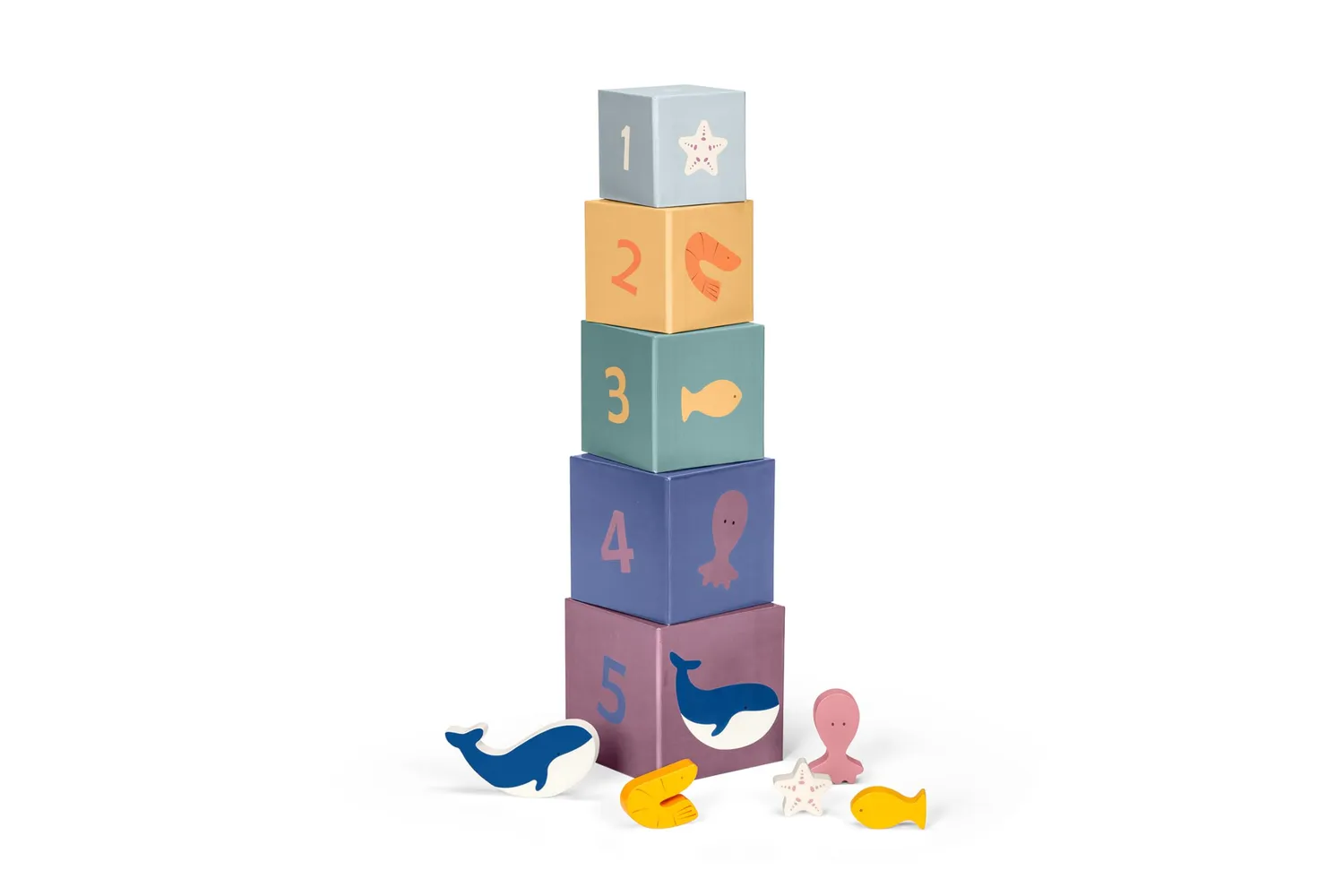 Sevi Sea Love 83148 cubes empilables mer 10 pcs