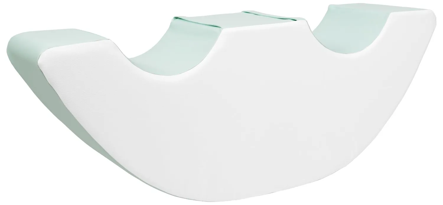 Velinda Bean Duo bascule mousse jaune vert bleu orange