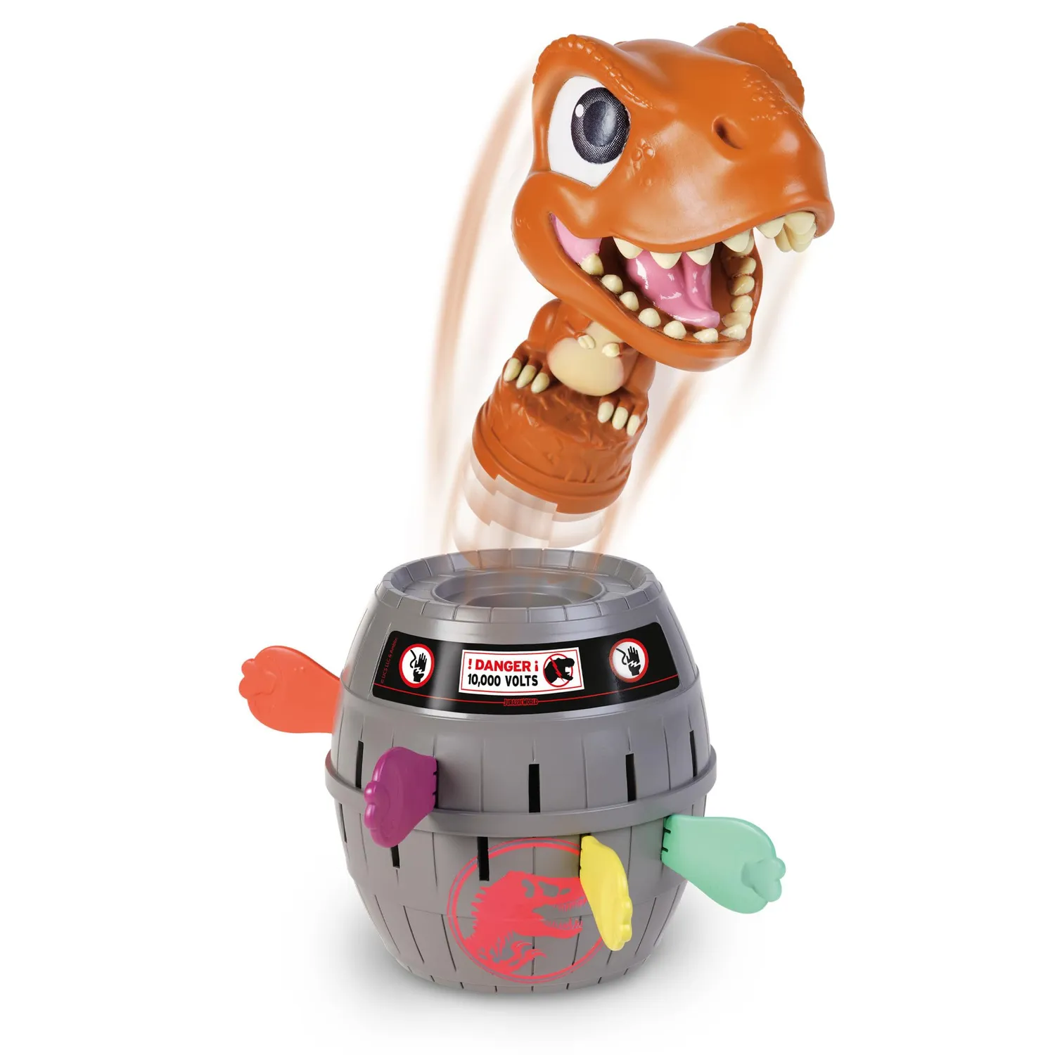 Tomy Pop T-Rex jeu société dinosaure 2-4 joueurs 4 ans