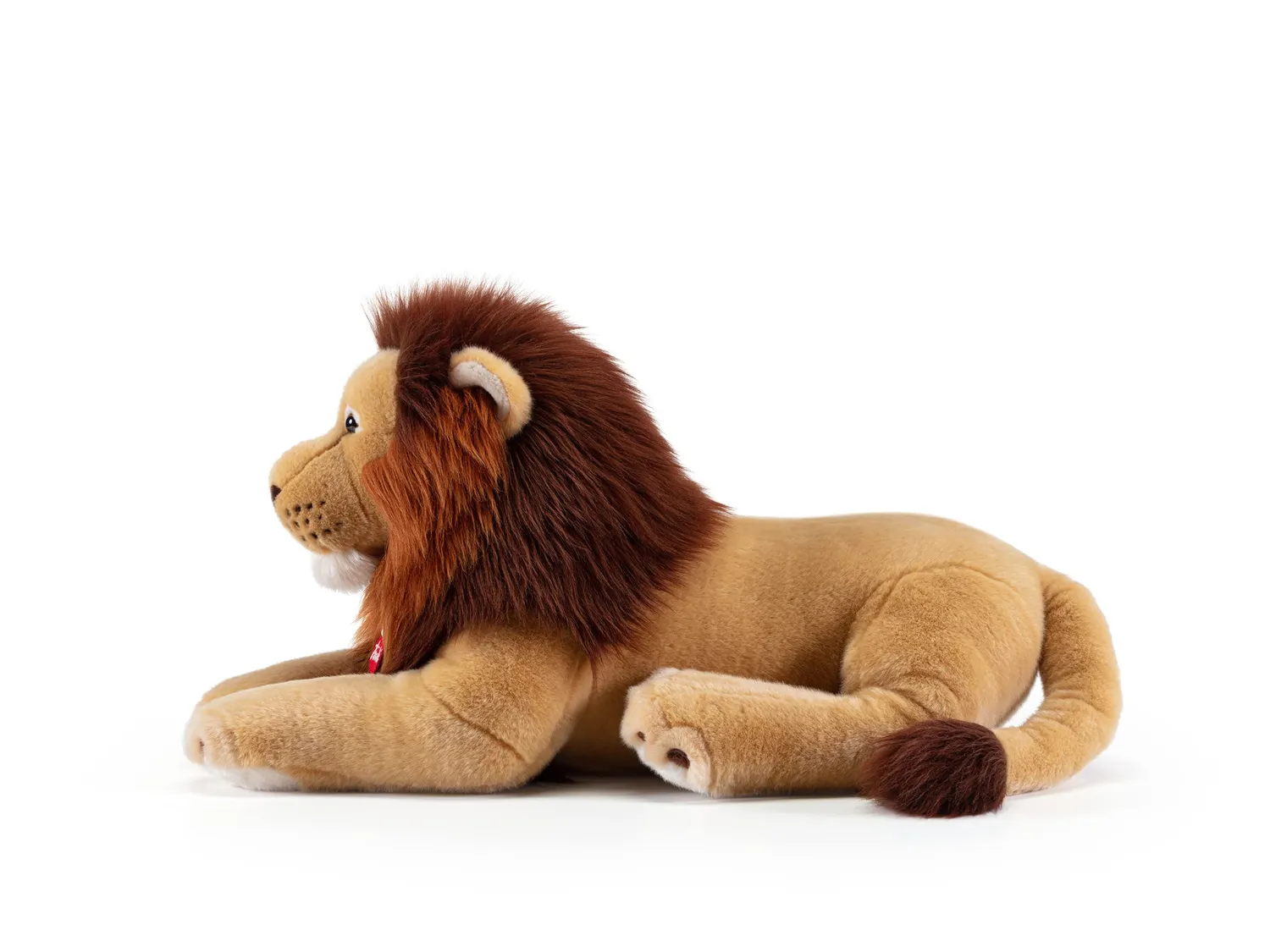 Trudi Lion Narciso 27544 peluche 65 cm fourrure douce