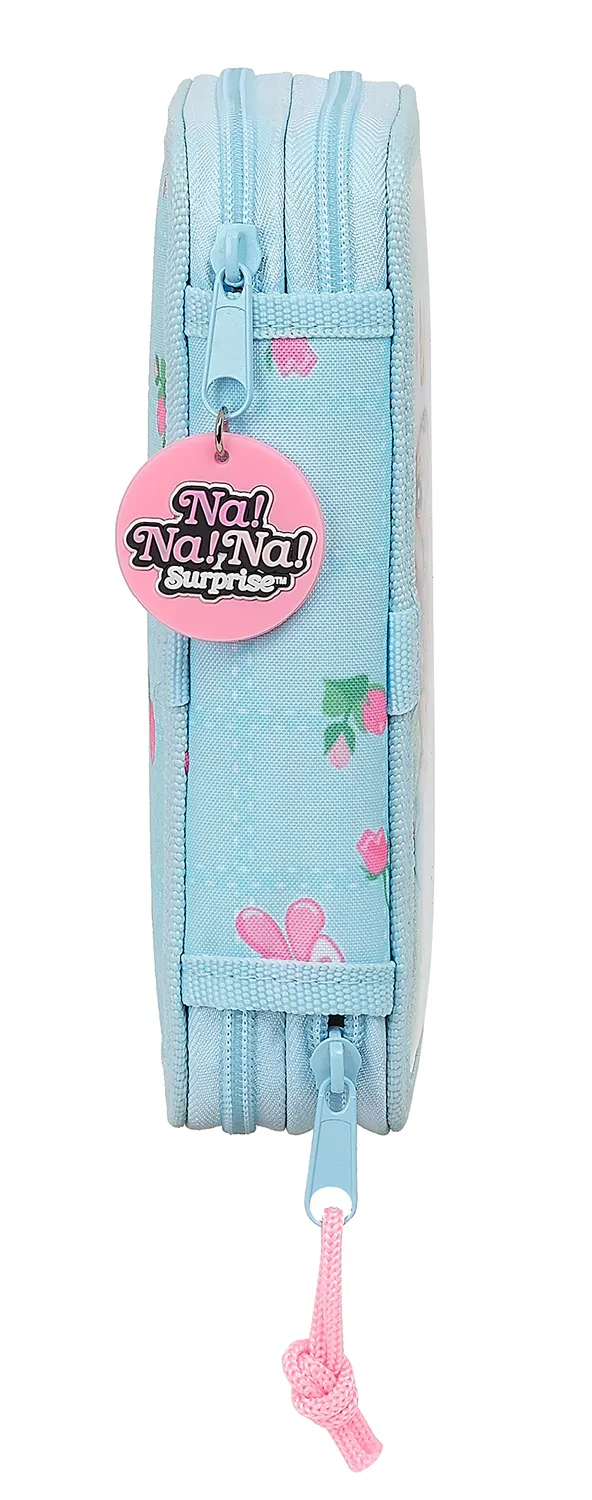 Na Na Na Surprise trousse scolaire 28 pièces bleu clair double