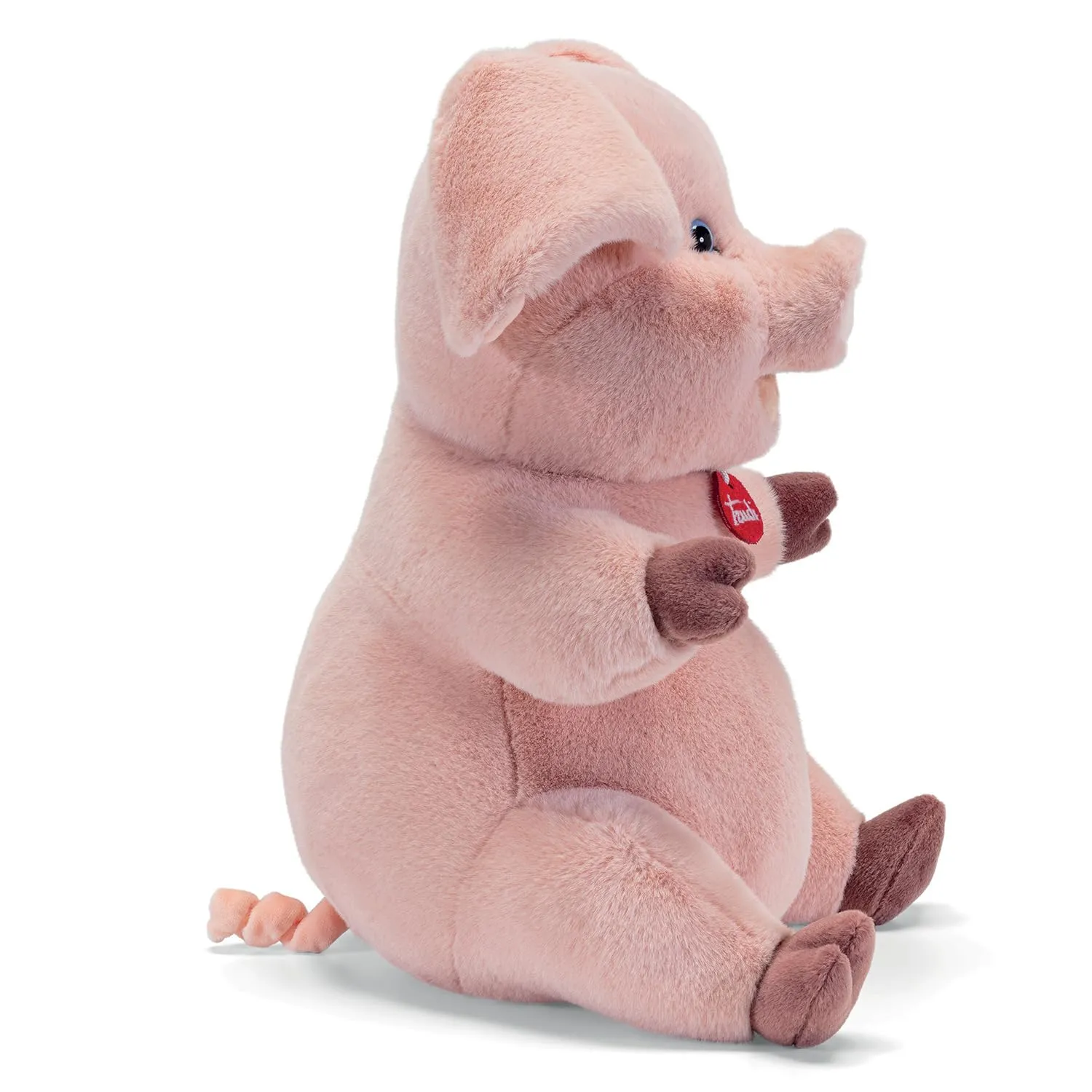Trudi 28396 peluche Zack le cochon L 27x36x26cm ferme