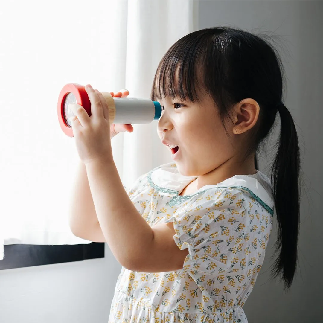 PlanToys Kaleidoscope kaléidoscope bois dès 3 ans