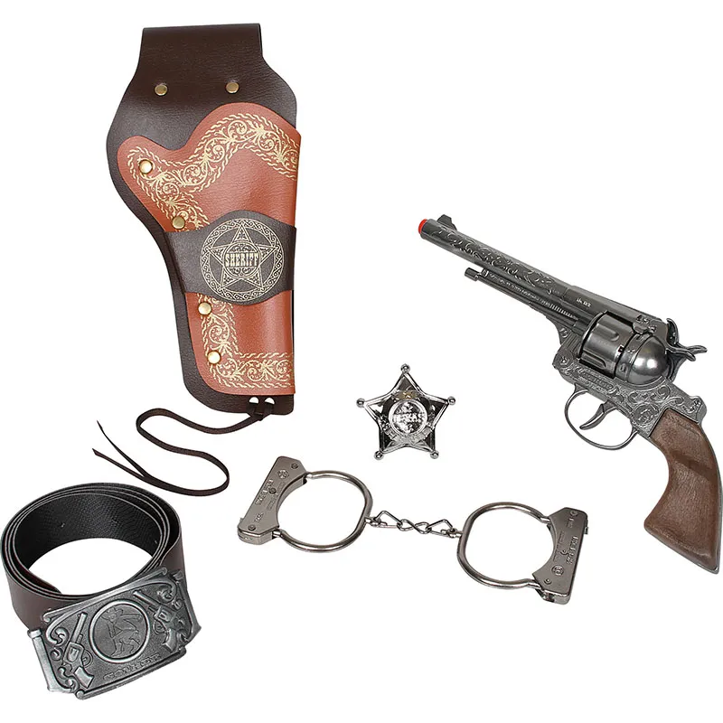 Gonher Cowboy Set revolver jouet 12 coups