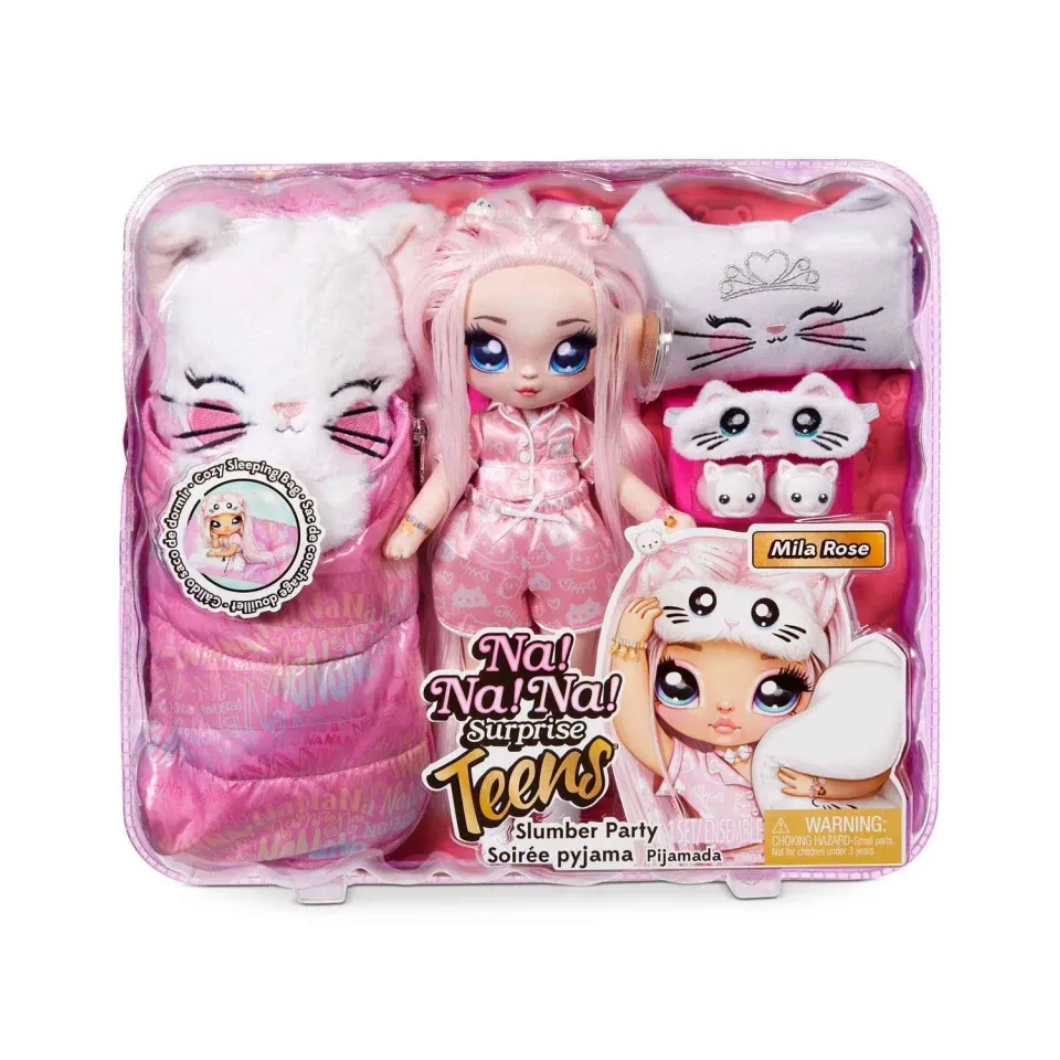 Na Na Na Surprise Teens Mila Rose poupée 27 cm pyjama