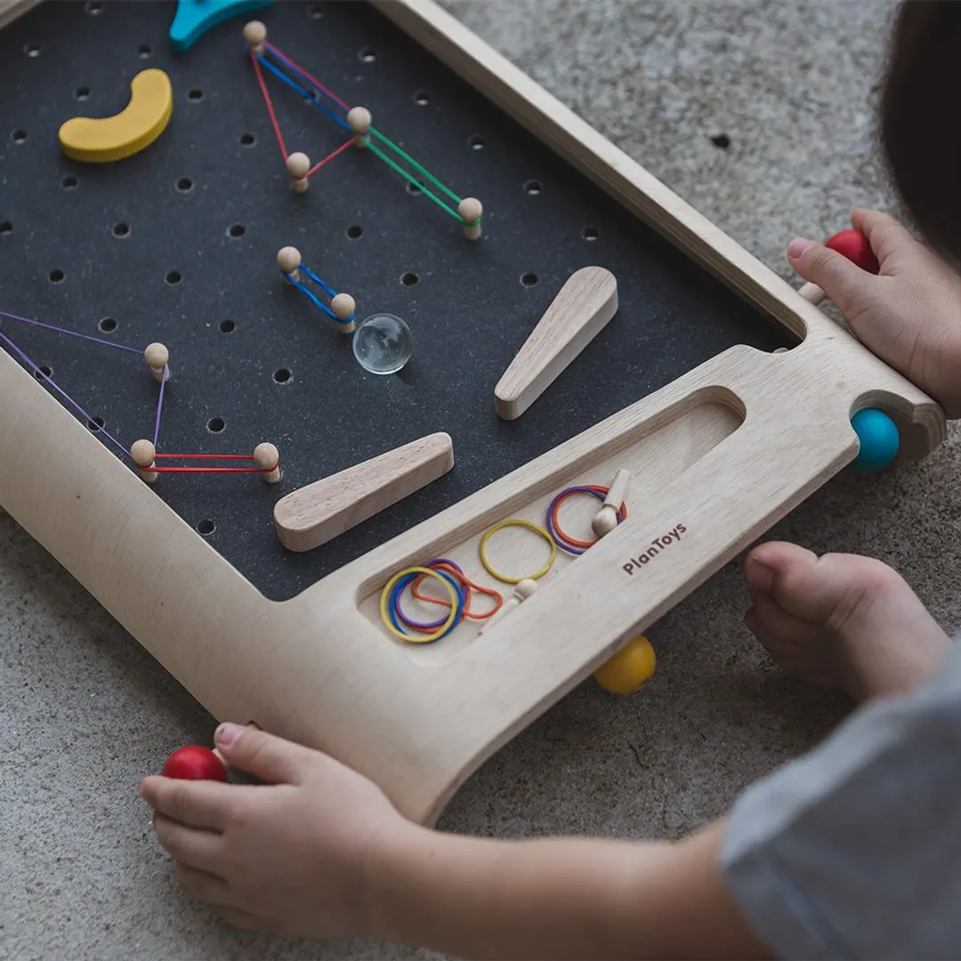 PlanToys Pinball flipper en bois dès 3 ans