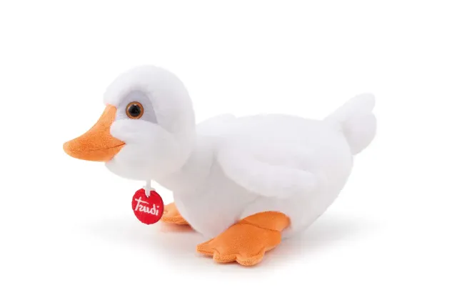 Trudi Ofelia oie en peluche blanche