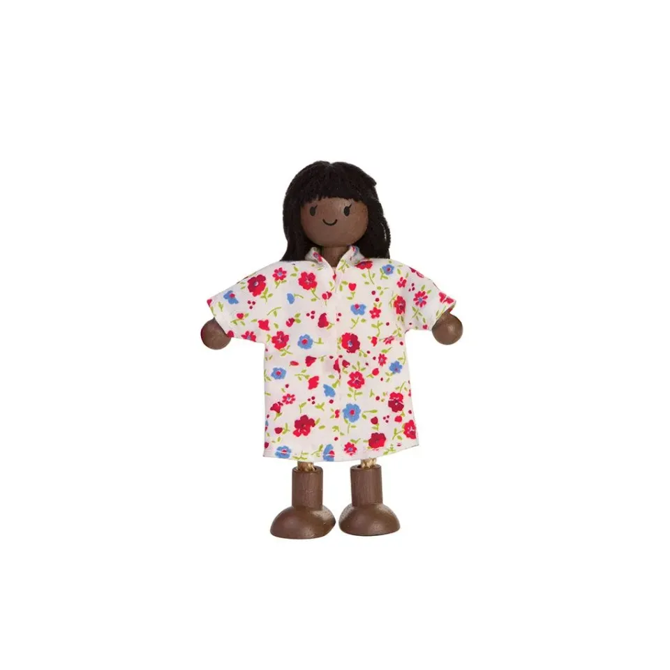 PlanToys Mom figurine maison poupée peau foncée