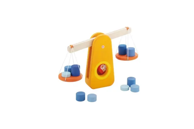 Sevi 82682 Balance jeu d’imitation bois 10 poids
