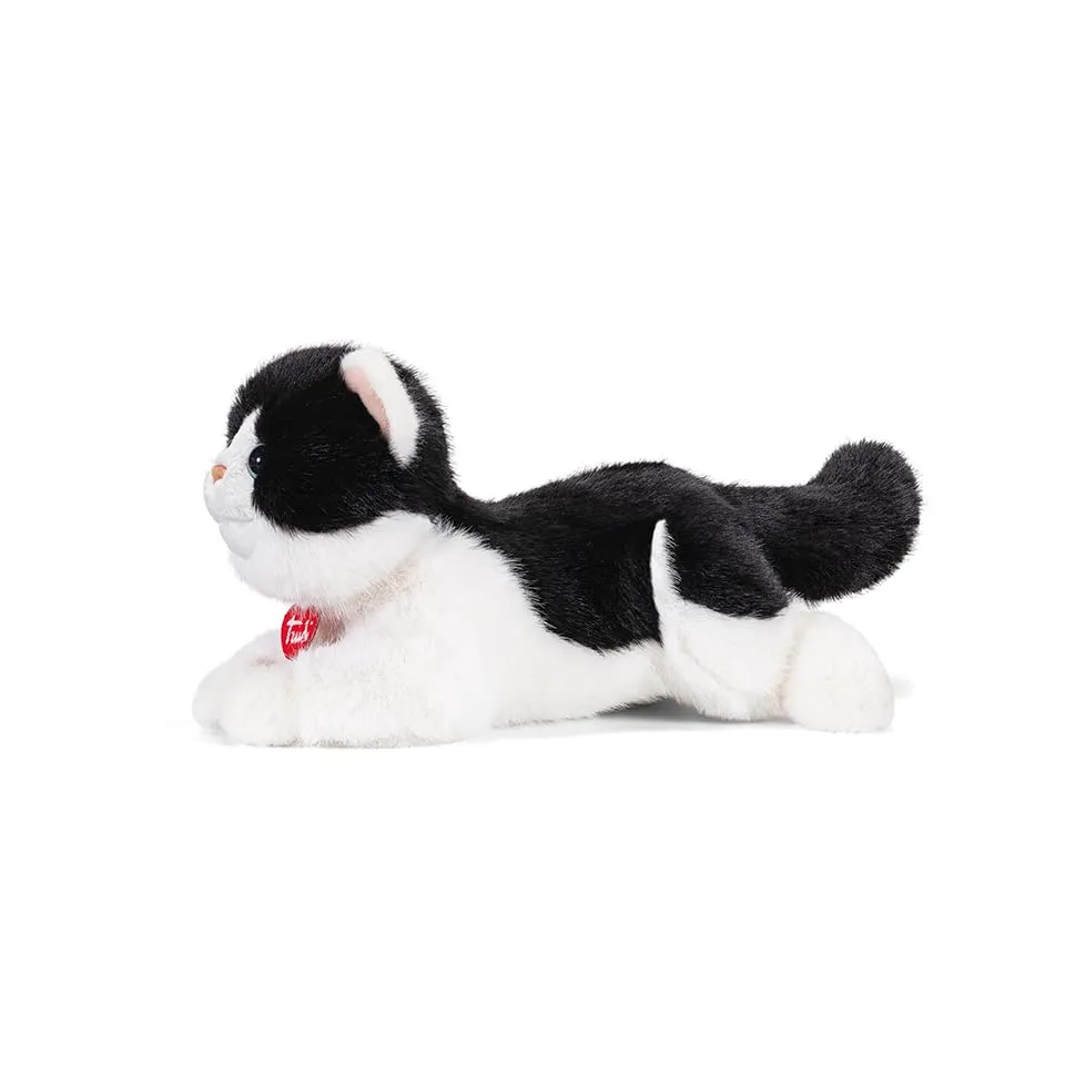 Trudi Classiques 52265 peluche chat Matilda noir blanc S doux