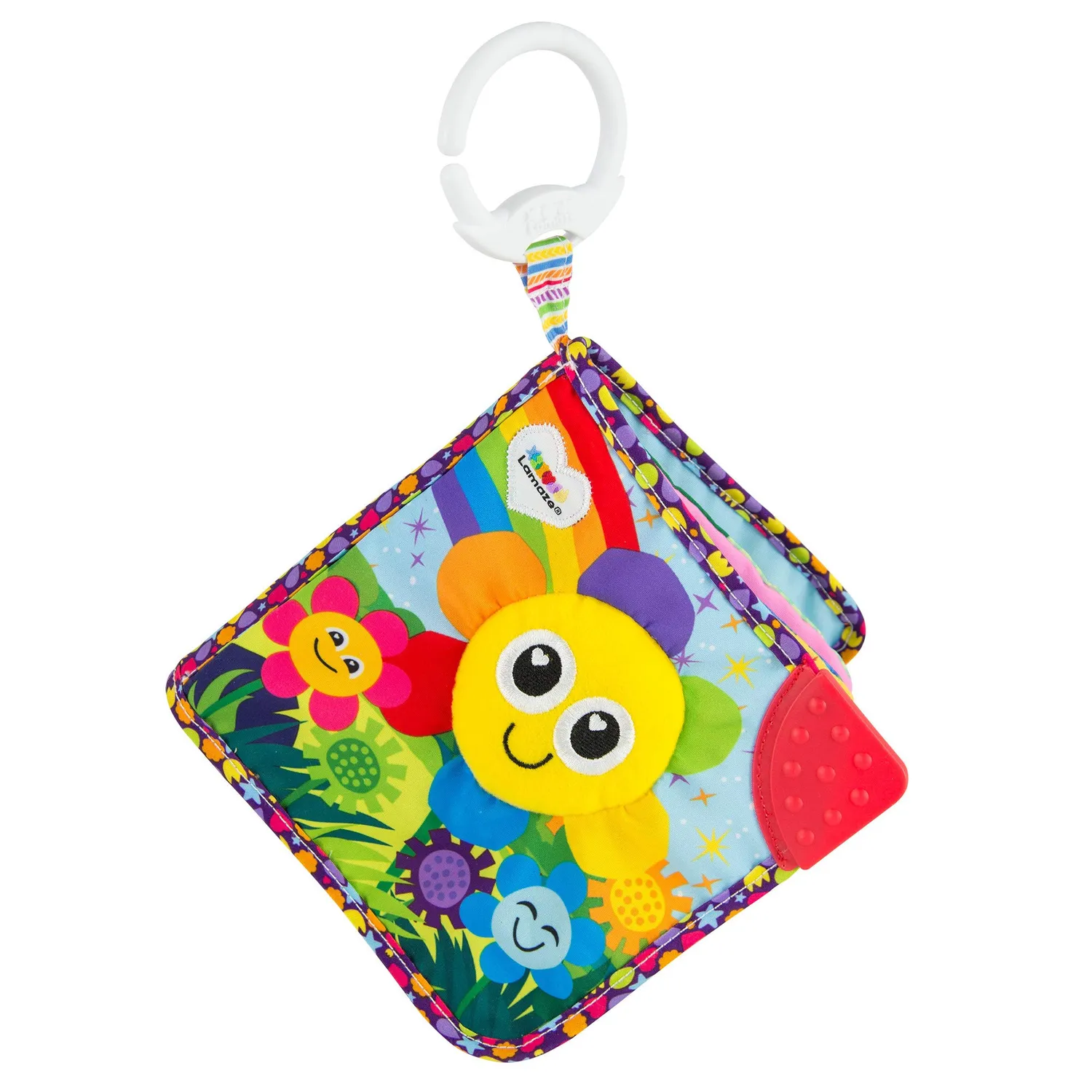 Tomy Lamaze Mes Amis livre en tissu bébé naissance Clip & Go
