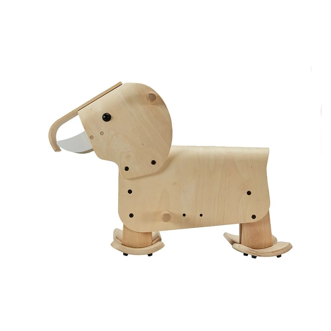 PlanToys Walking Elephant éléphant porteur bois 2 ans+