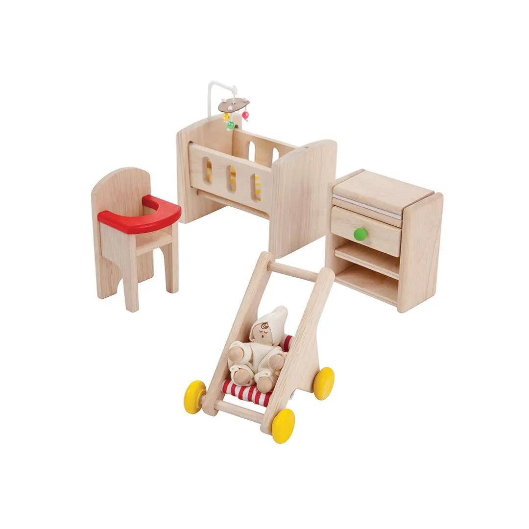 PlanToys Nursery meubles chambre bébé bois