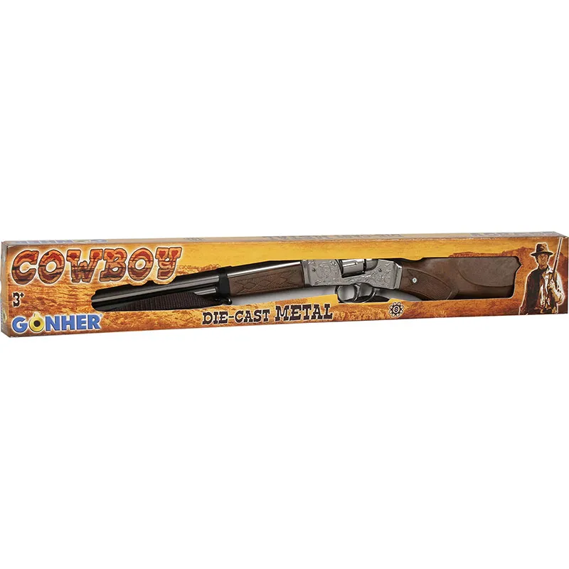 Gonher Cowboy carabine jouet 8 coups métal