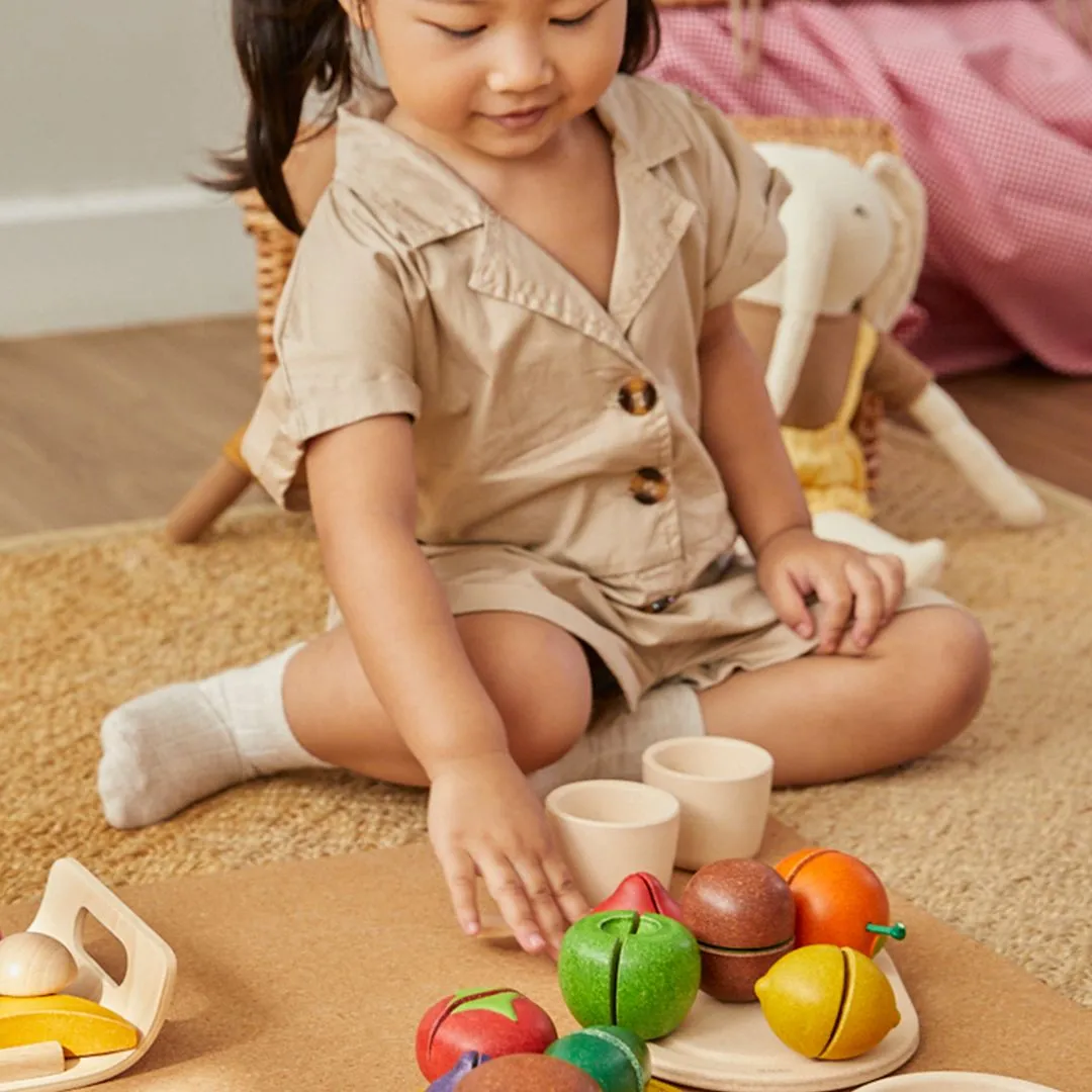 PlanToys Assorted Fruits à découper dinette 7 pièces