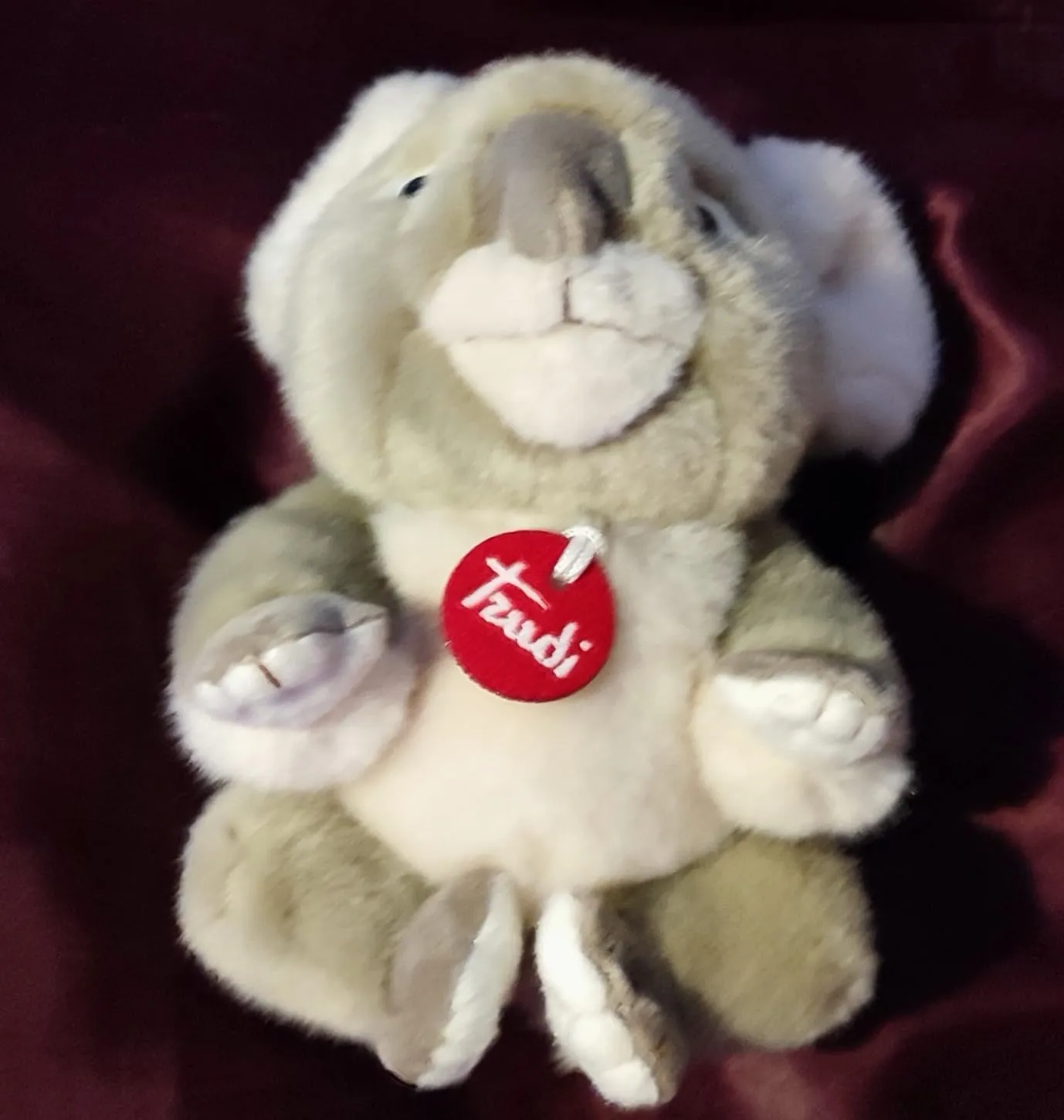 Trudi Narciso peluche lion 45 cm poils longs