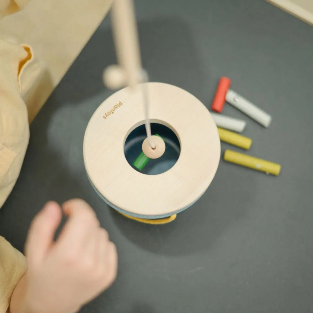 PlanToys Jeu de pêche magnétique bois 10 pièces