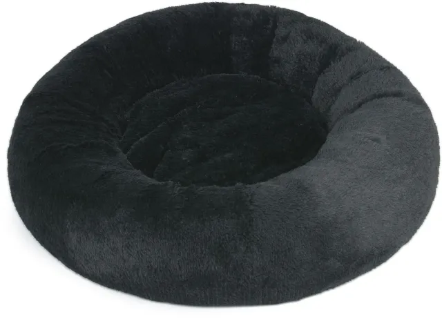 Velinda Lit Donut Nuage Chien Chat 75cm Noir