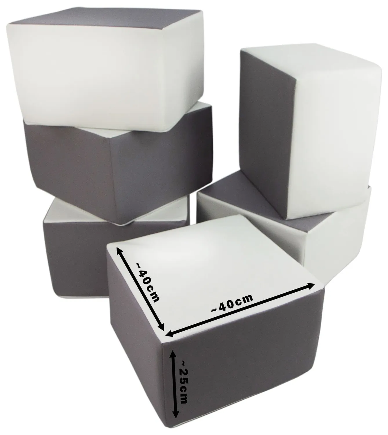Velinda Mix1 set 6 blocs mousse motricité
