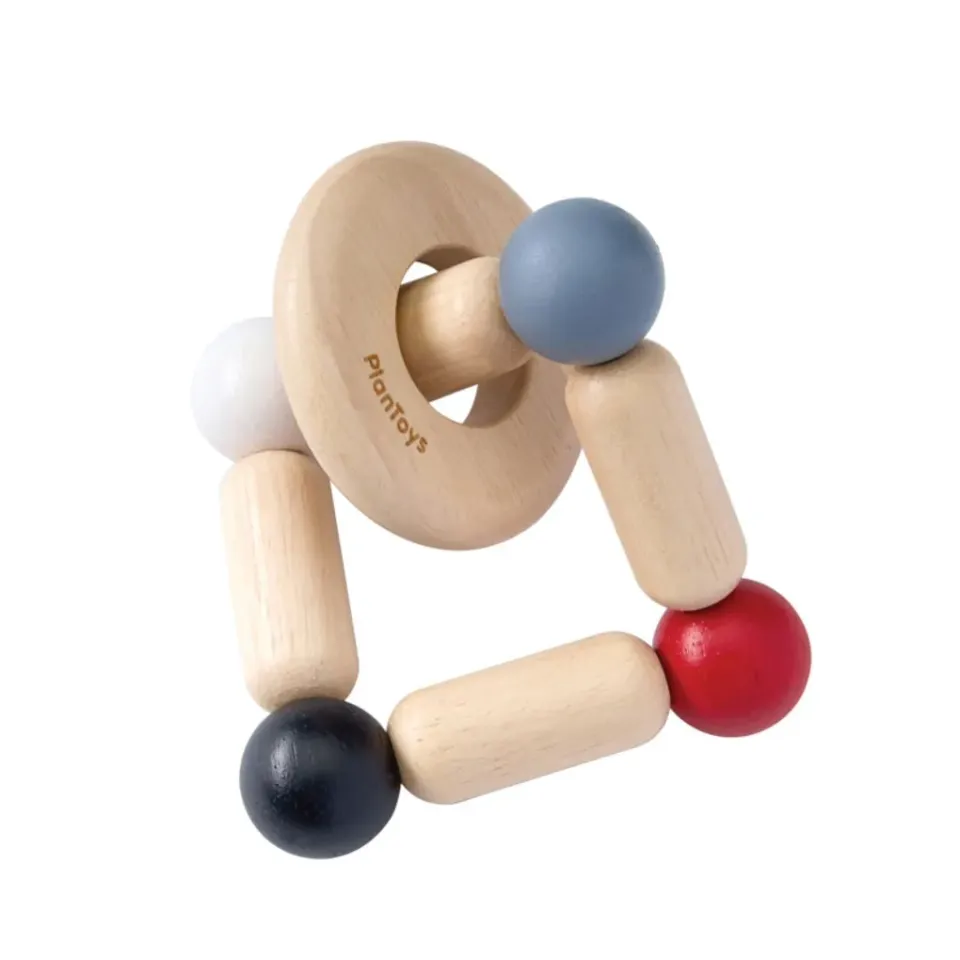 PlanToys Square Clutcher hochet bébé contraste
