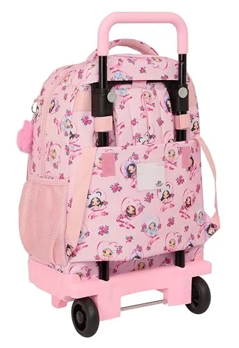 Na Na Na Surprise Fabulous sac à dos roulettes rose 45 cm