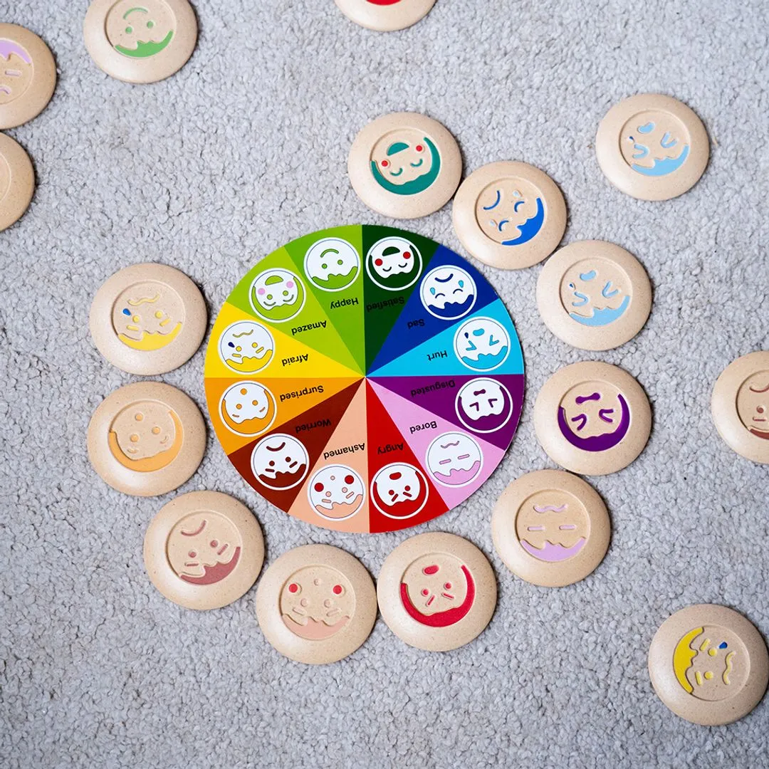 PlanToys My Mood Memo memo émotions bois