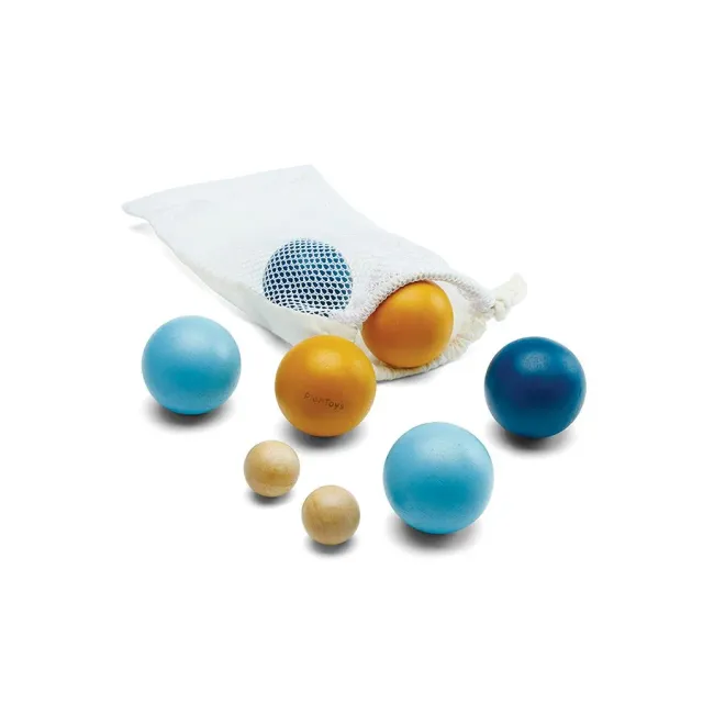 PlanToys Petanque jeu de pétanque bois dès 3 ans