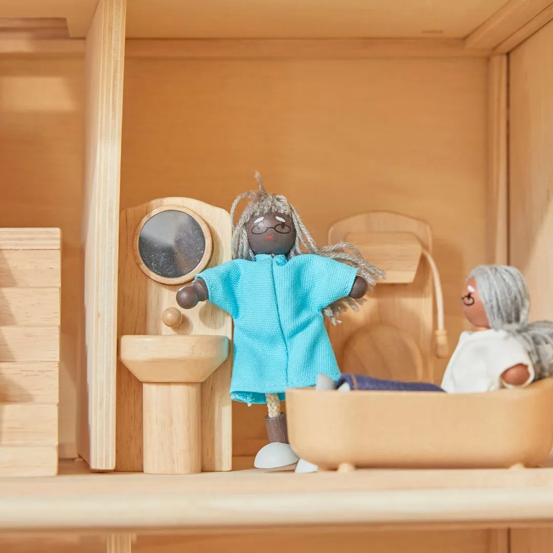 PlanToys Grandmother figurine grand-mère peau mate
