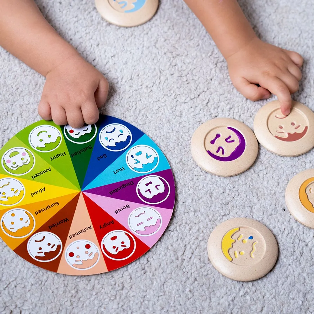PlanToys My Mood Memo memo émotions bois