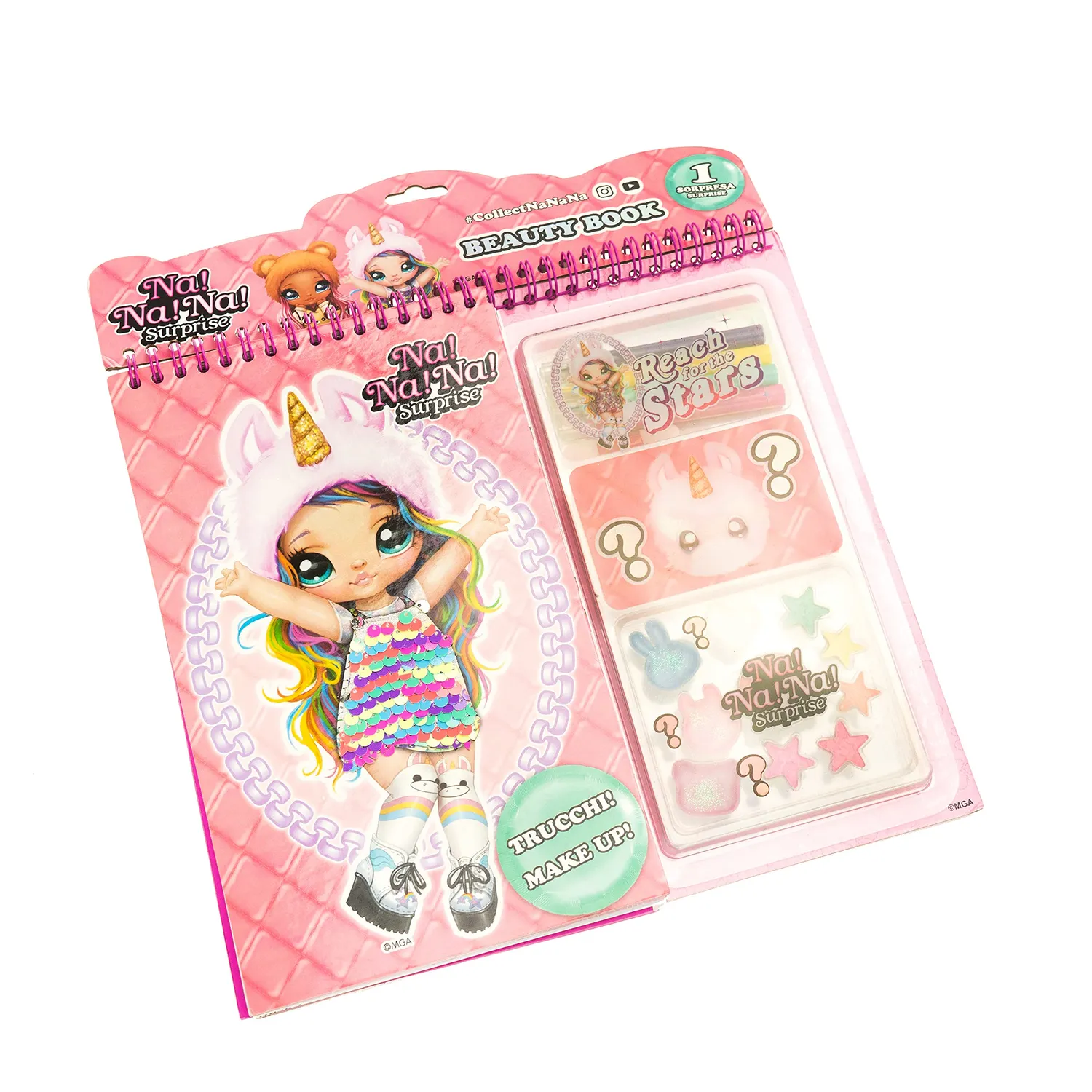 Na! Na! Na! Surprise Beauty Book livre maquillage dès 6 ans