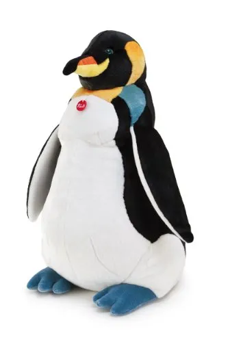 Trudi Manolo peluche pingouin 100 cm géant doux