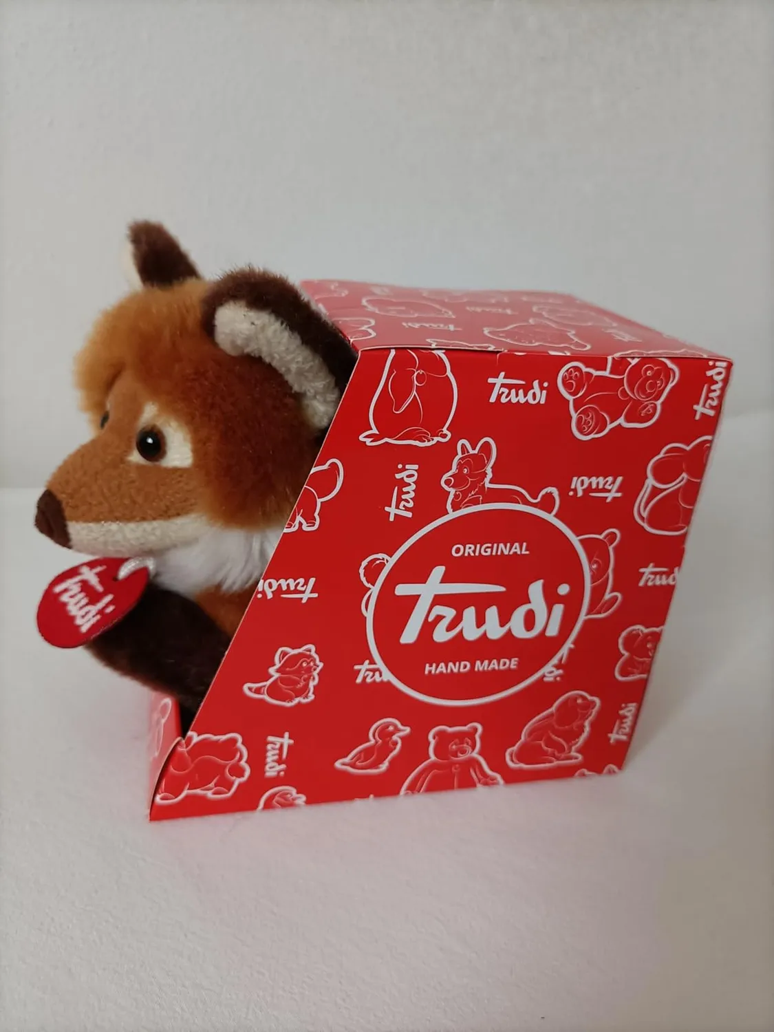 Trudi Park 51278 Trudino Renard Deluxe peluche XS