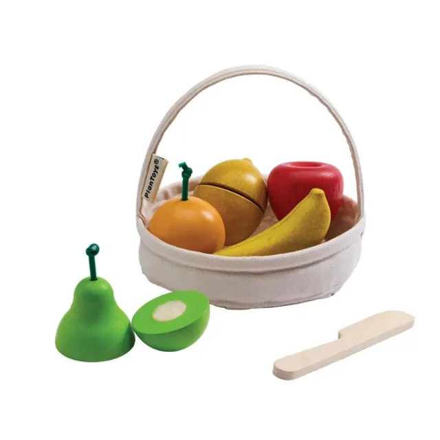 PlanToys Sunny Orchard Basket panier 7 pièces