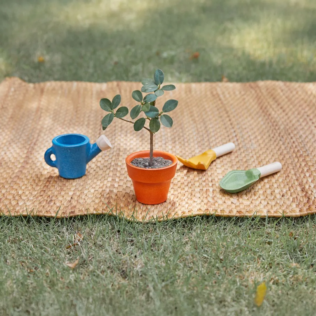 PlanToys Gardening Set set jardinage bois 4 outils