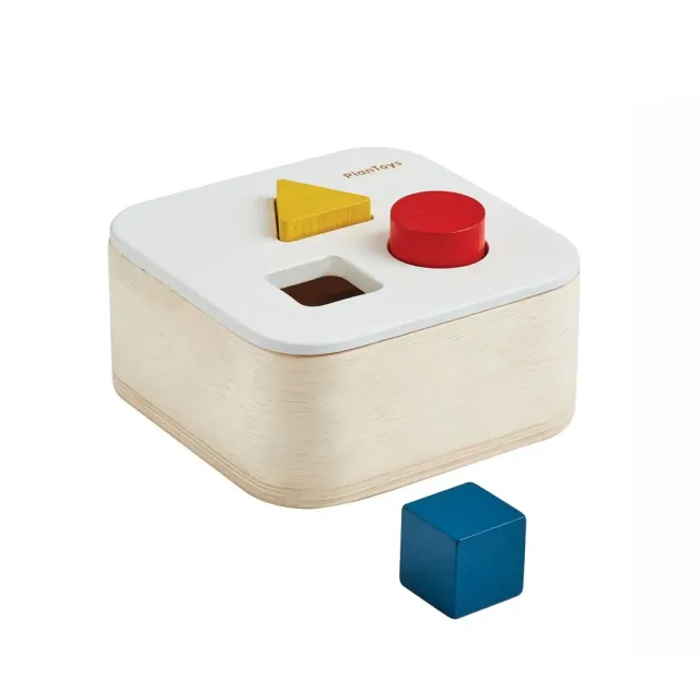 PlanToys Shape & Sort It Out Bin boîte à formes bois