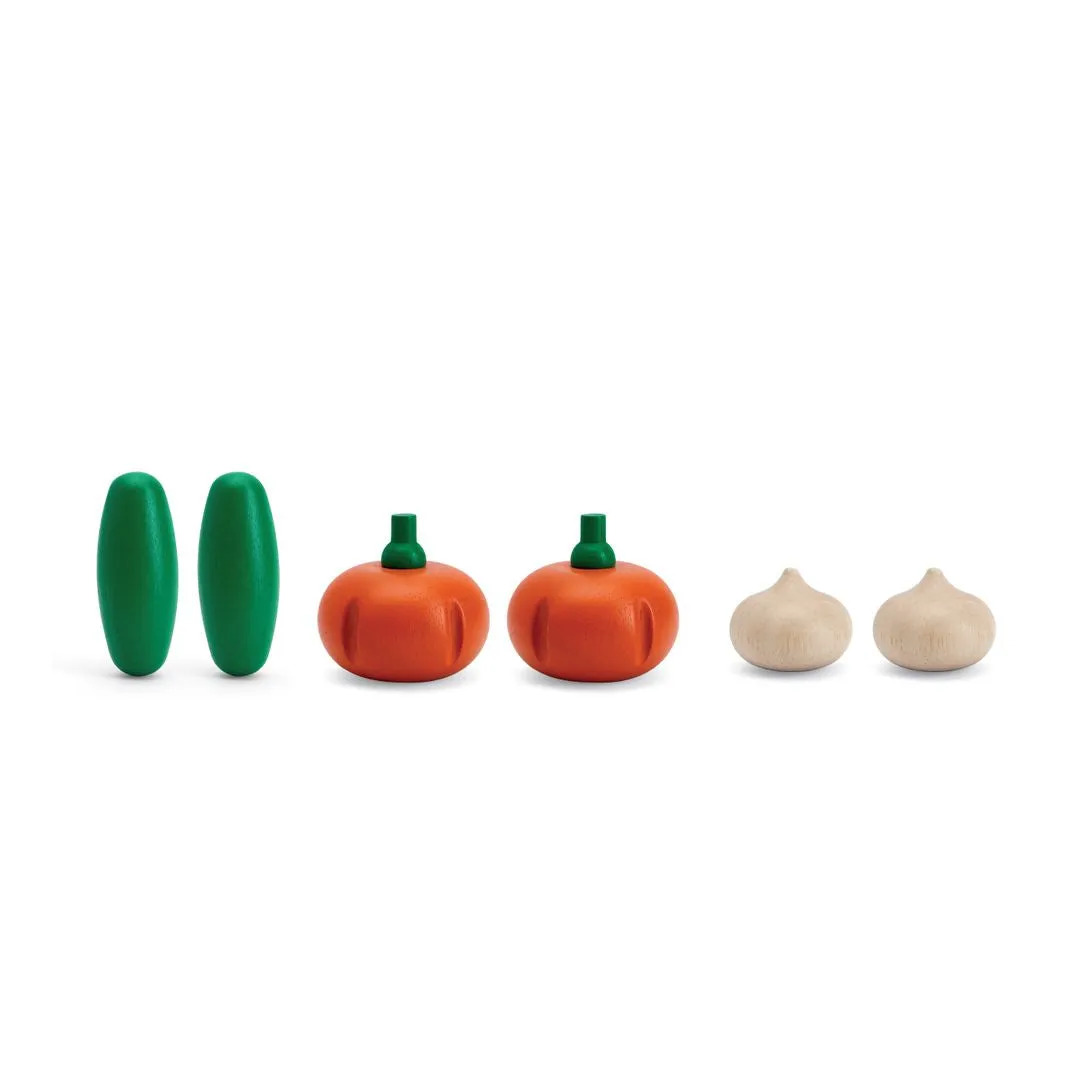 PlanToys Fresh Produce Set E légumes à découper 6 pièces