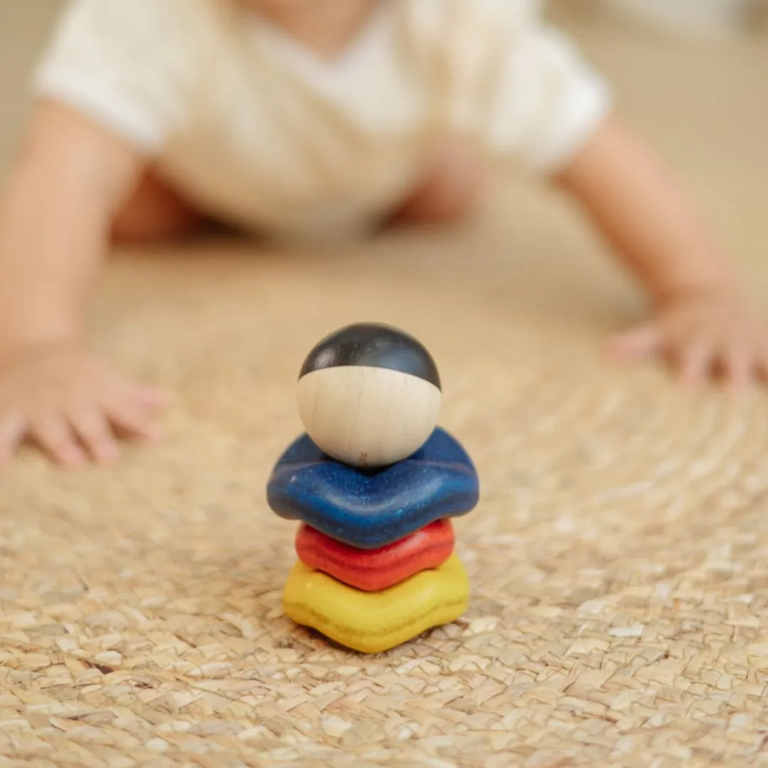 PlanToys Ball & Wave Stacker empileur dès 5 mois