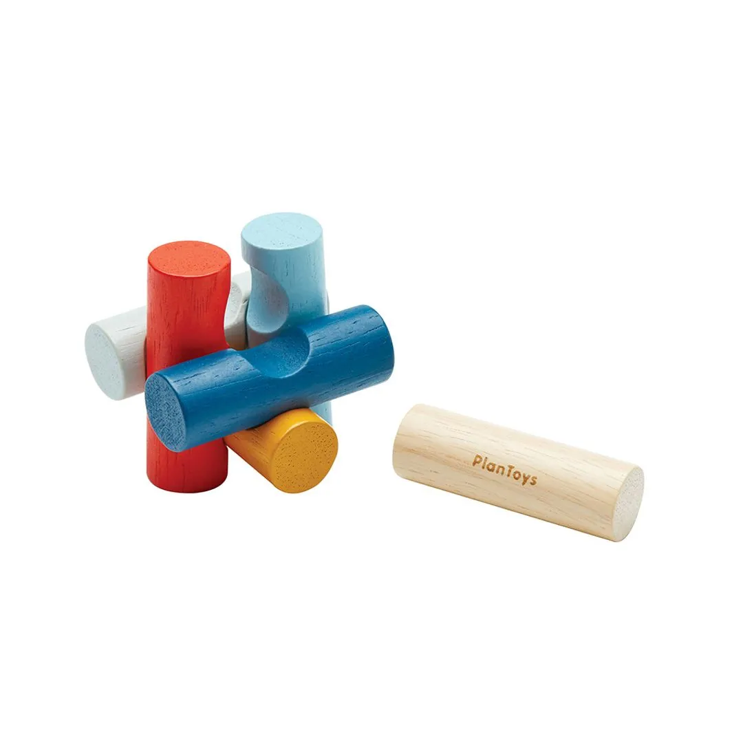 PlanToys PlanMini Log Puzzle puzzle bois dès 3 ans