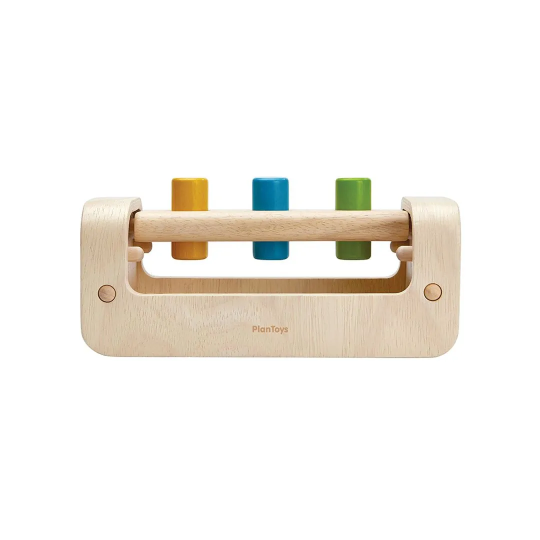 PlanToys Pounding Bench banc à marteler bois 12 mois