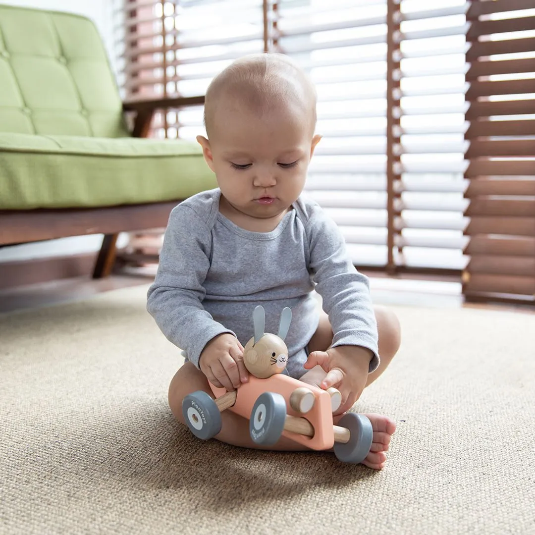 PlanToys Bunny Racing Car voiture lapin dès 12 mois