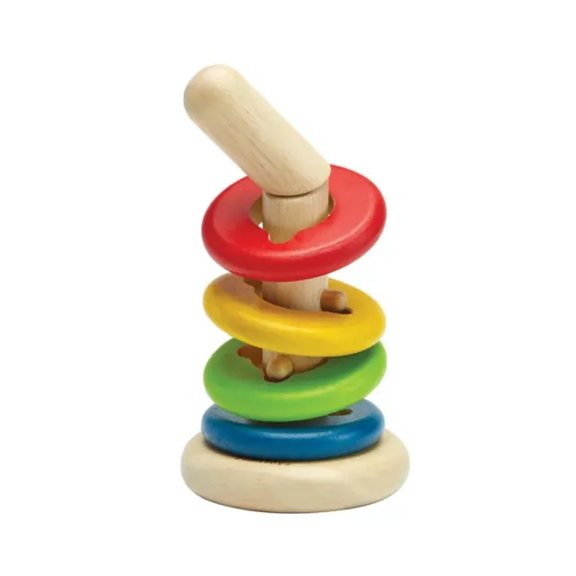 PlanToys Twist & Sort puzzle bois 4 pièces à visser