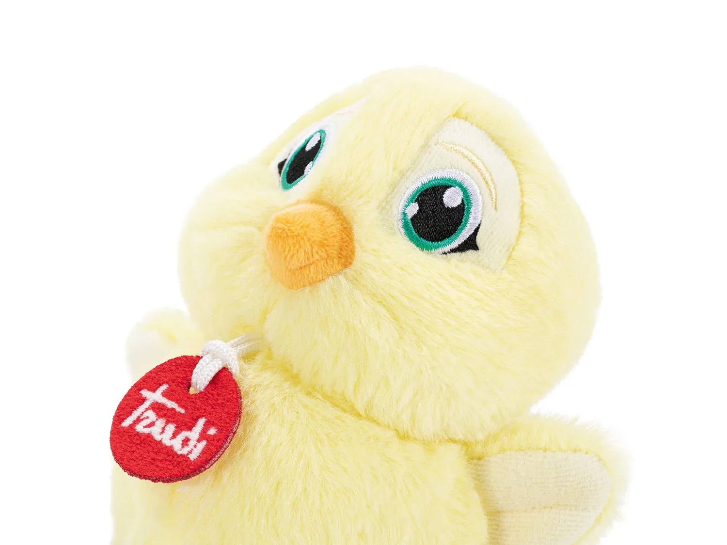 Trudi Friend 29157 peluche oiseau jaune XS 14 cm