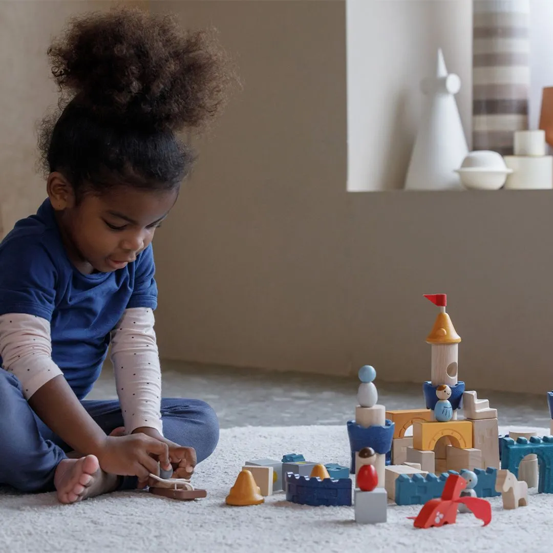 PlanToys Castle Blocks château construction 47 pièces