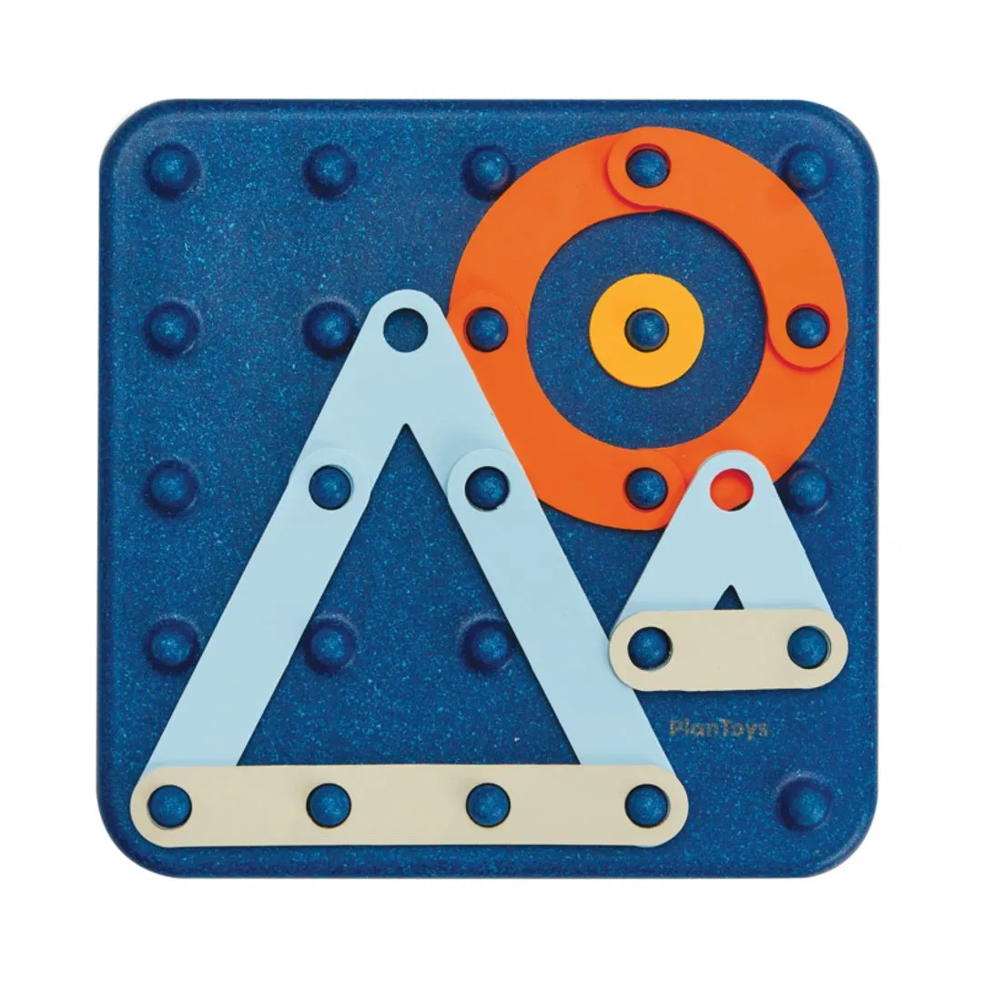 PlanToys Creative Board tableau créatif lettres bois