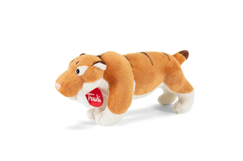 Trudi 51185 peluche tigre dents de sabre XS 19 cm