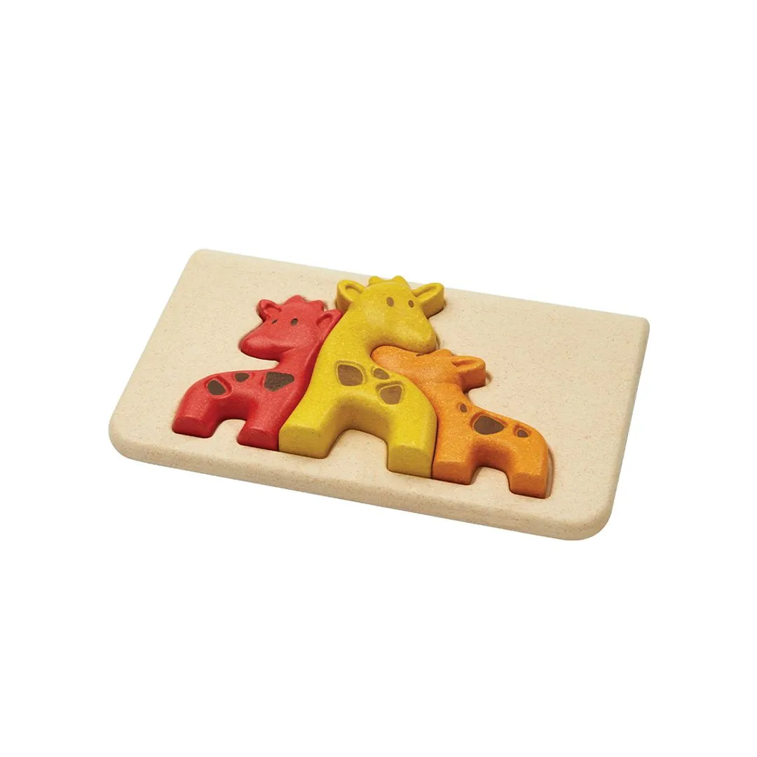 PlanToys Giraffe Puzzle puzzle girafe dès 18 mois